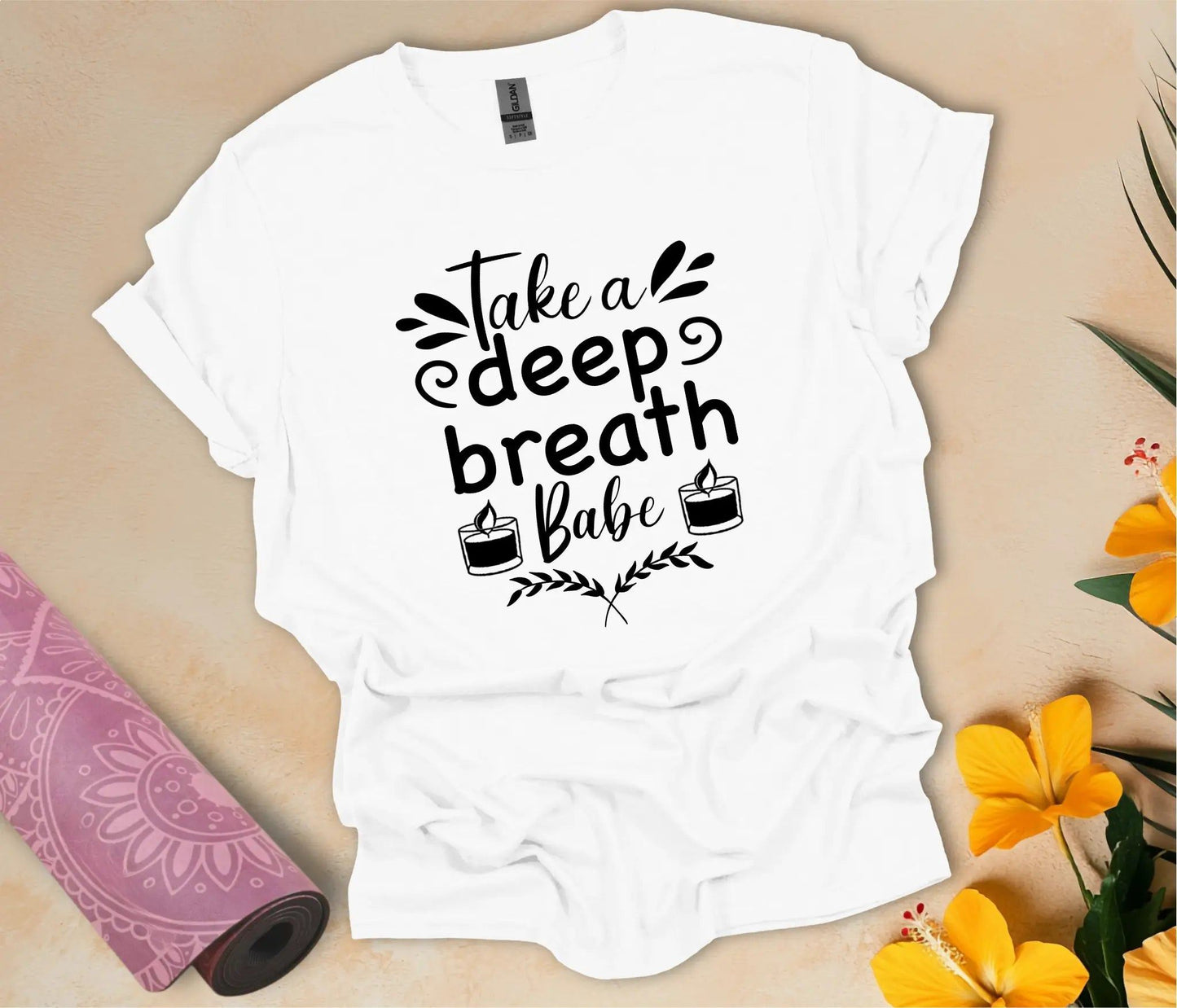 Deep Breath T-Shirt - feelyogi.com