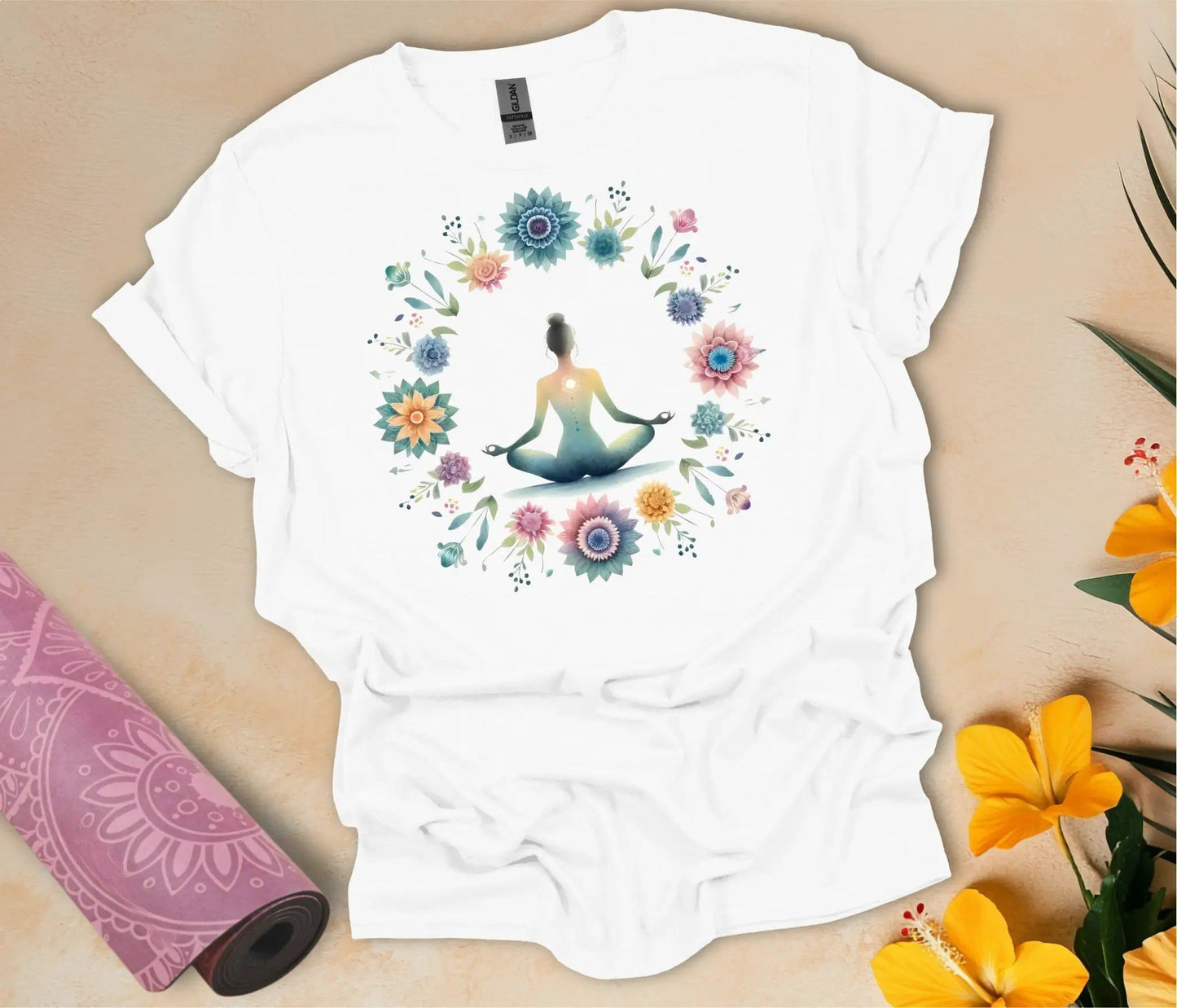 Circle Color T-Shirt - feelyogi.com