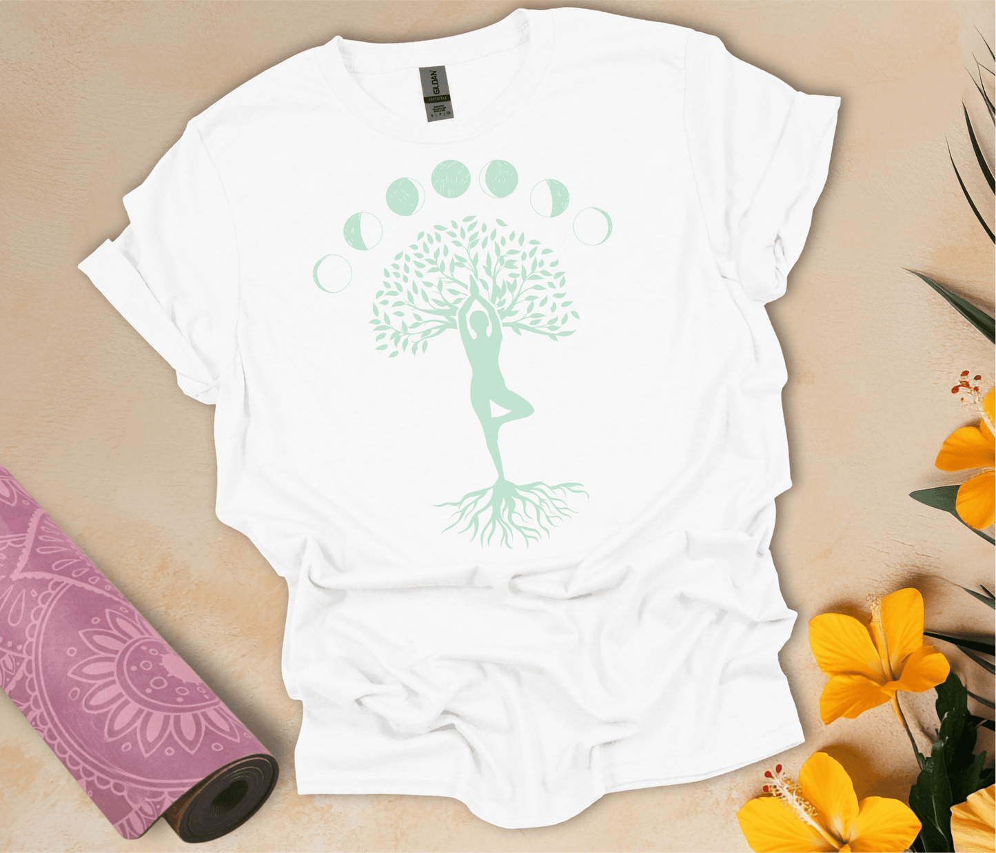 Tree Of Life Green T-Shirt