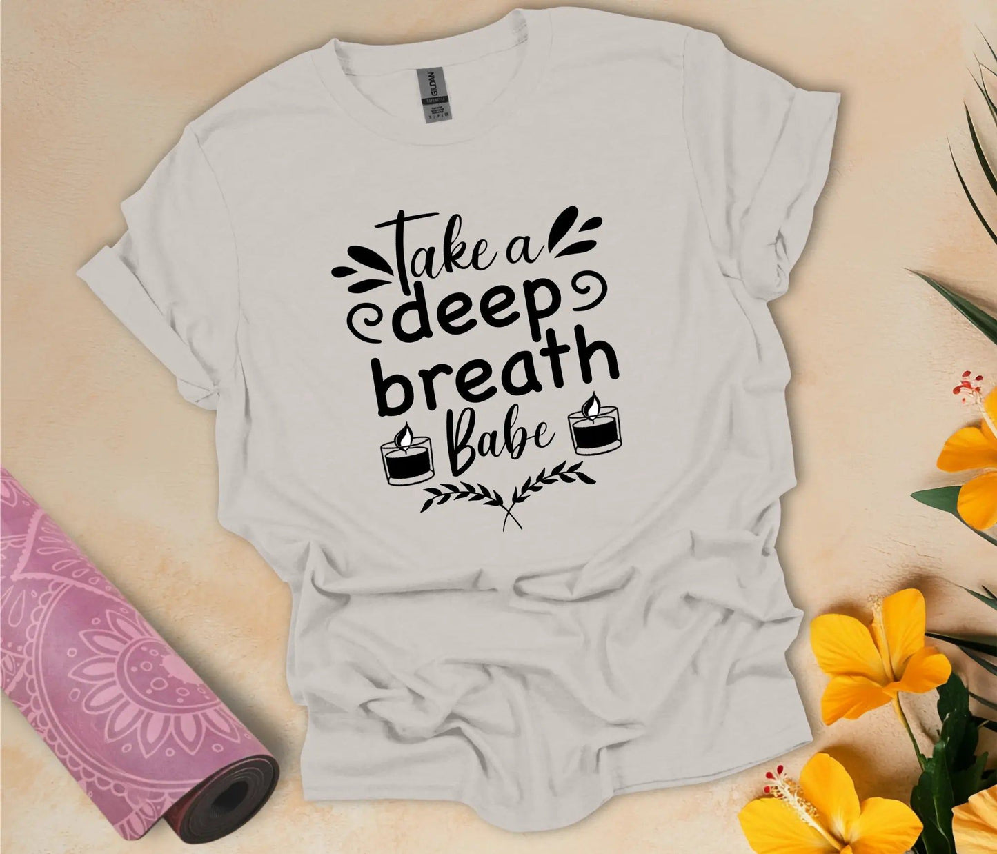 Deep Breath T-Shirt - feelyogi.com