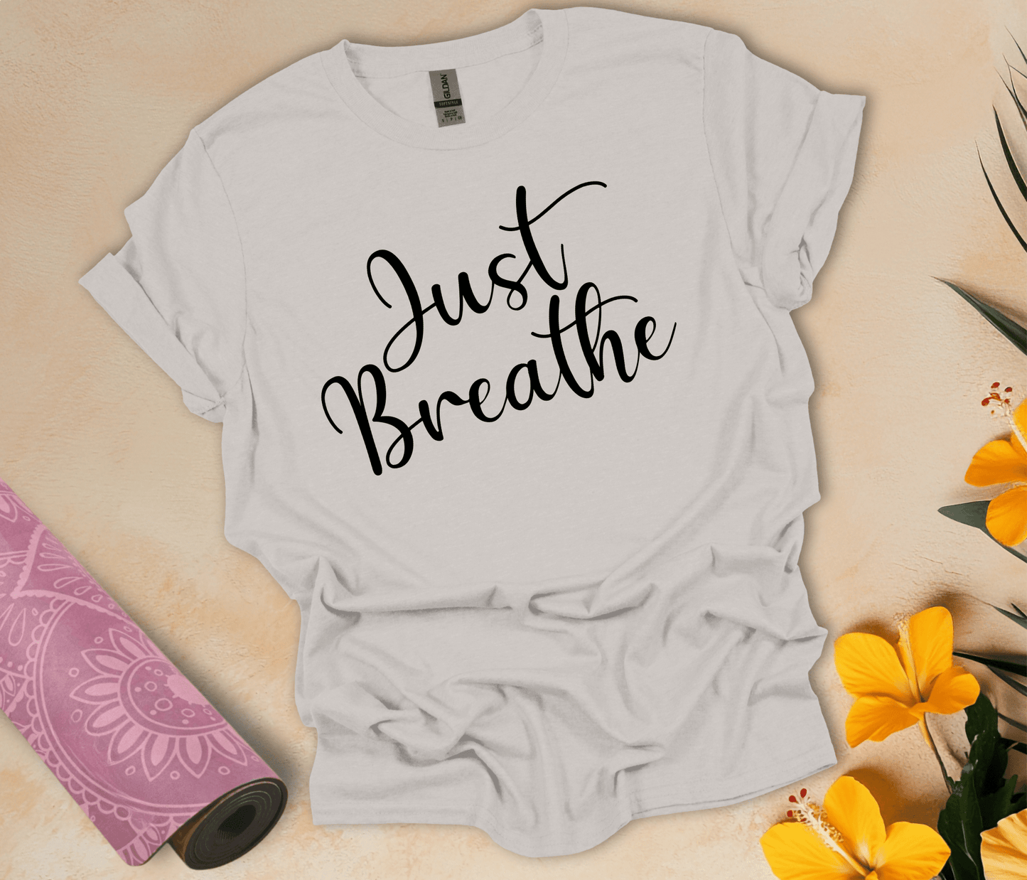 Just Breathe Clear T-Shirt