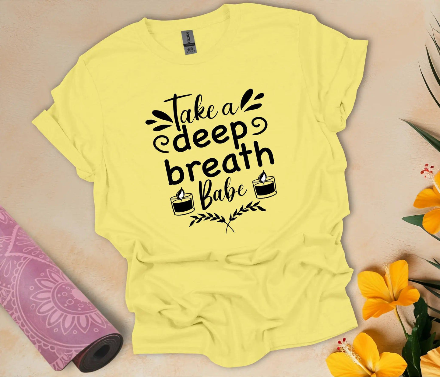 Deep Breath T-Shirt - feelyogi.com