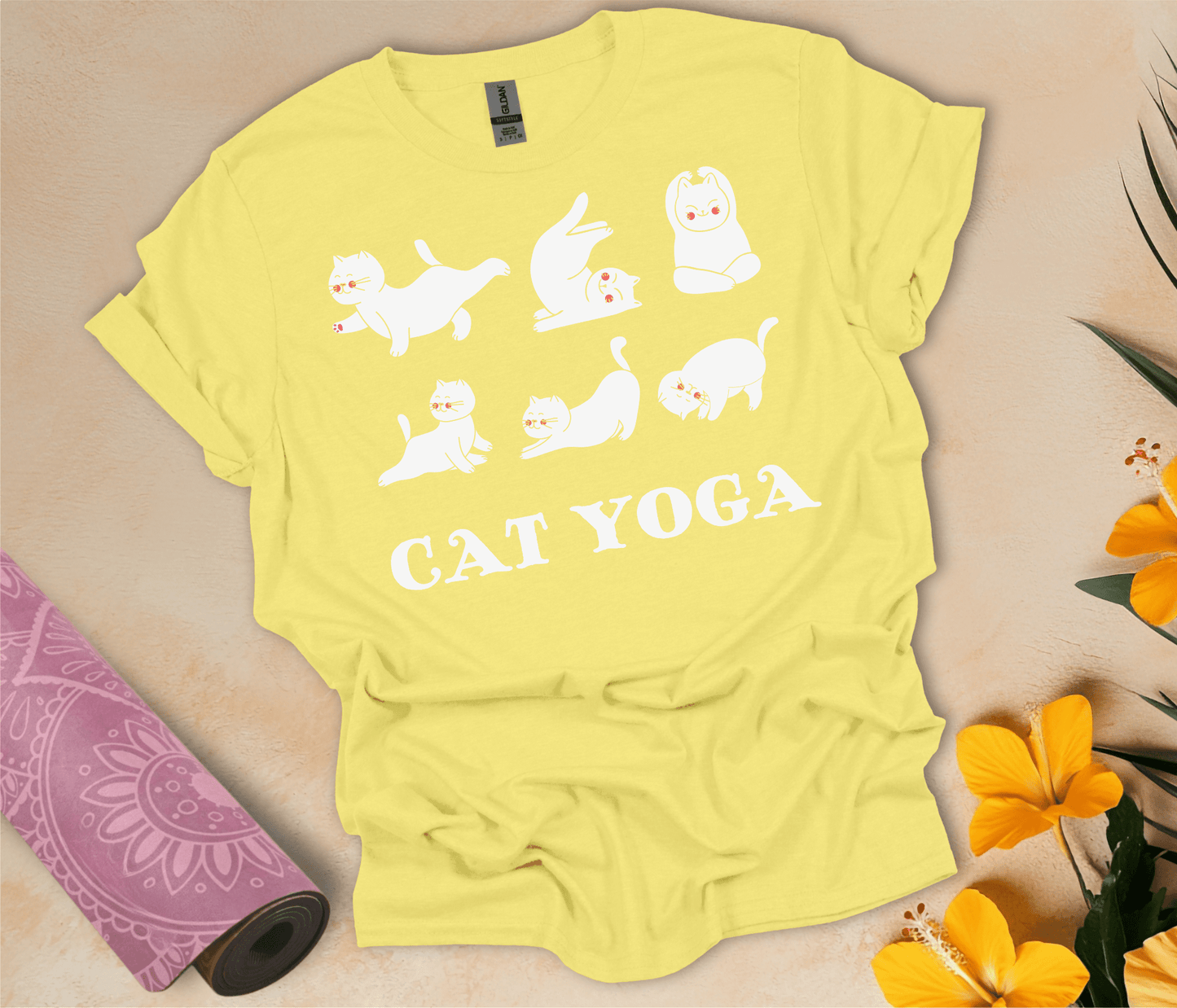 Cat Yoga T-Shirt