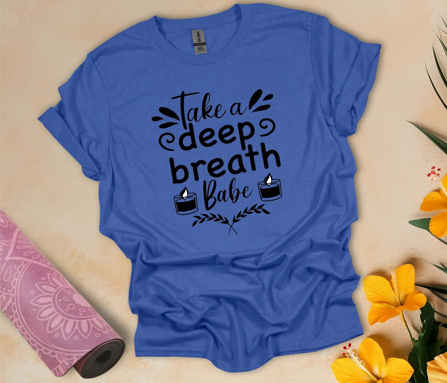 Deep Breath T-Shirt - feelyogi.com