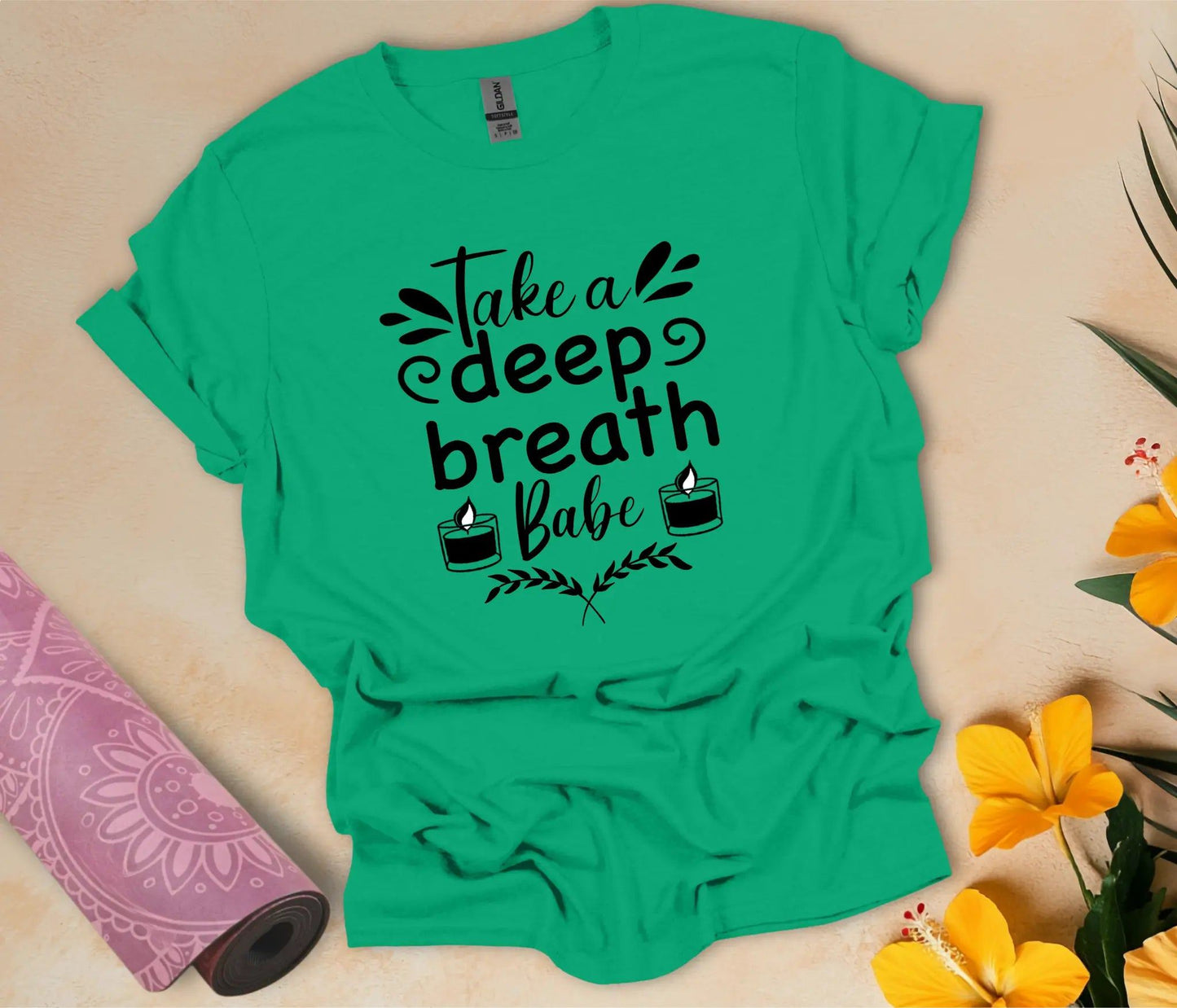 Deep Breath T-Shirt - feelyogi.com