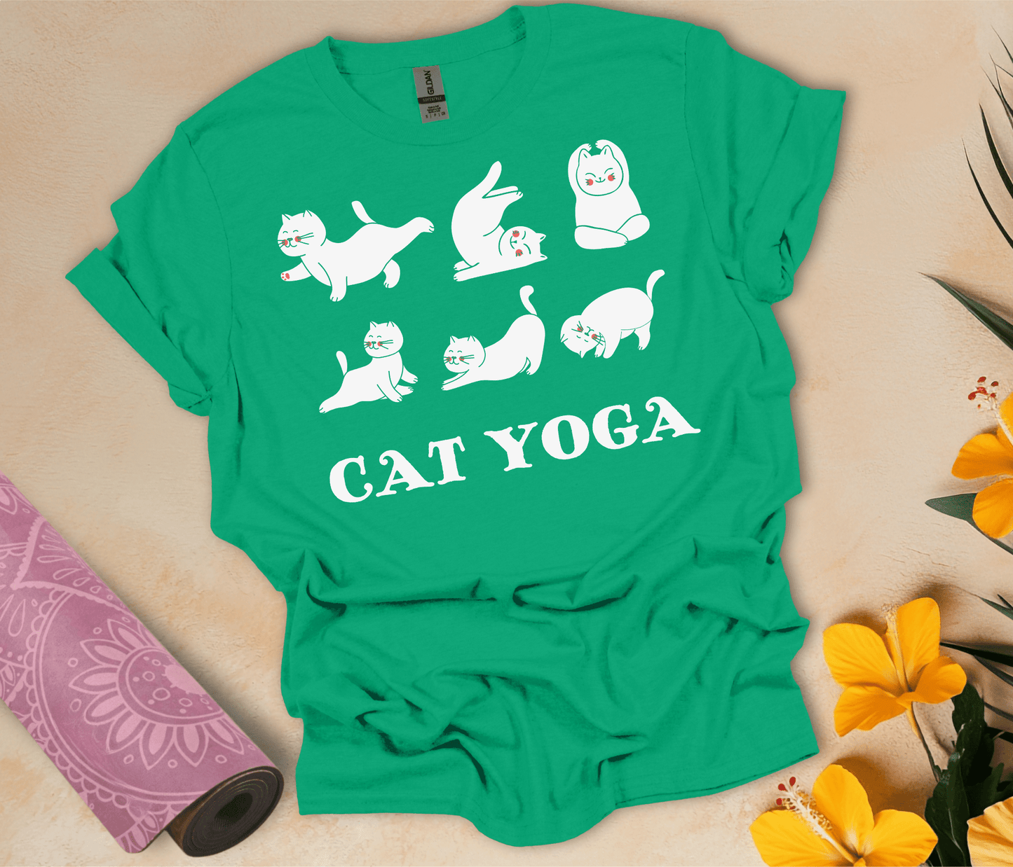 Cat Yoga T-Shirt