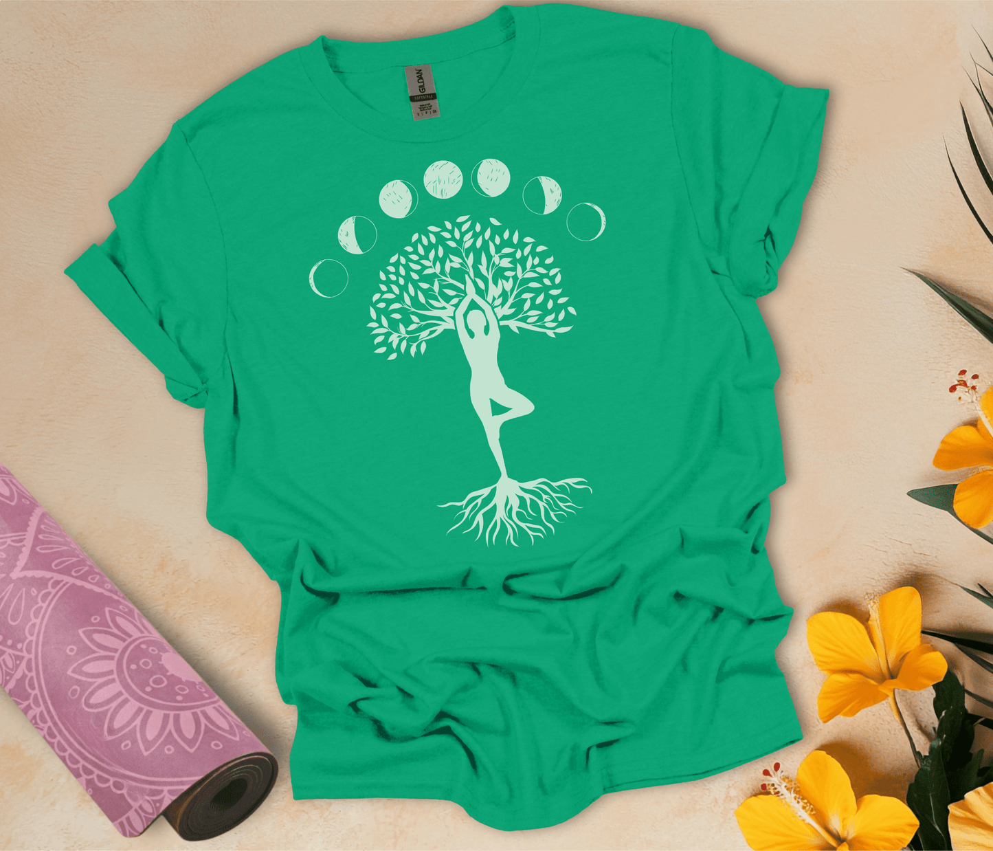 Tree Of Life Green T-Shirt