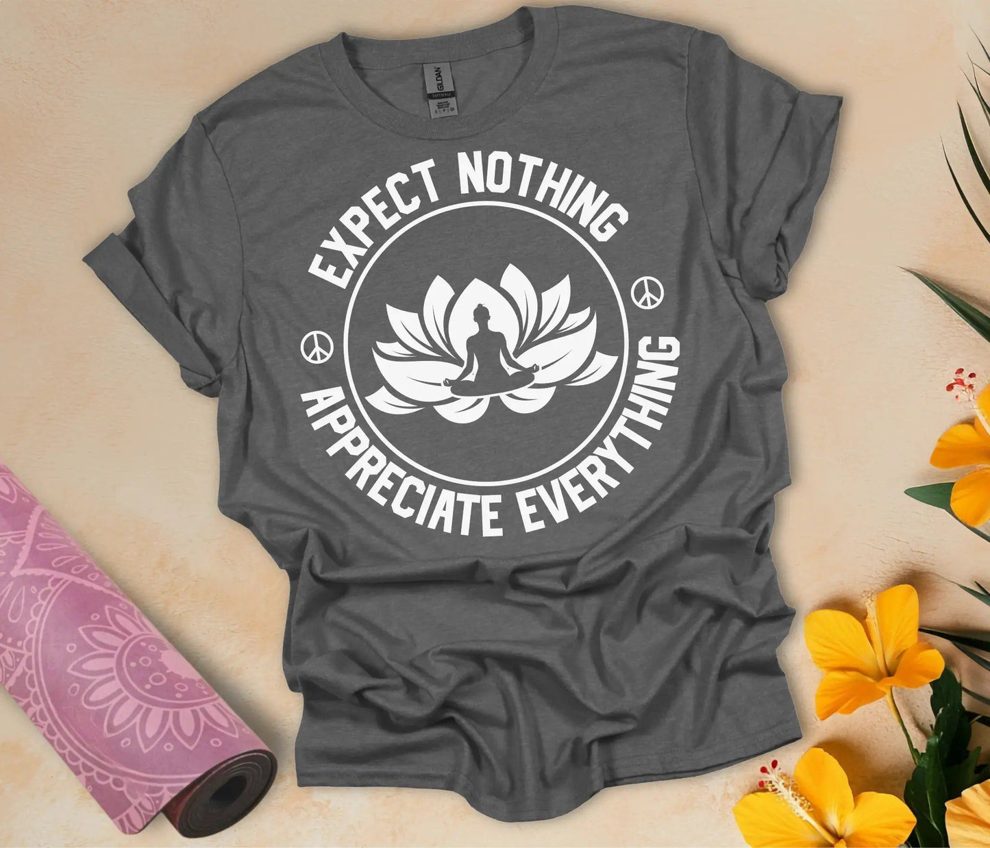 Appreciate Everything T-Shirt - feelyogi.com